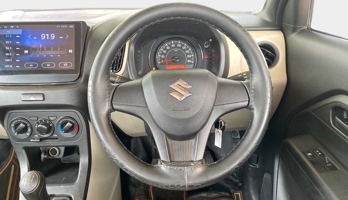 2022 Maruti New Wagon-R LXI 1.0, Petrol, Manual, 8,930 km, Steering Wheel Close Up
