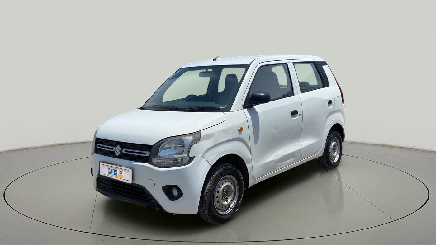 2020 Maruti New Wagon-R LXI CNG 1.0, CNG, Manual, 40,460 km, Left Front Diagonal