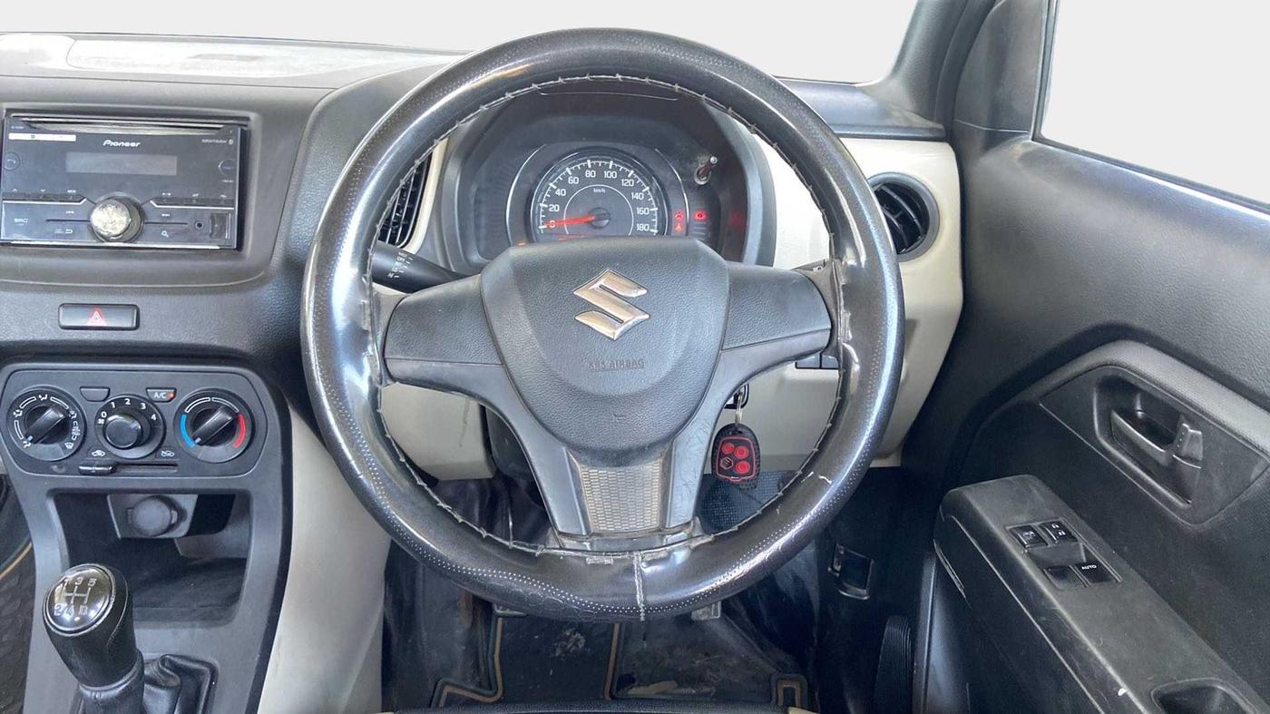 2020 Maruti New Wagon-R LXI CNG 1.0, CNG, Manual, 40,460 km, Steering Wheel Close Up