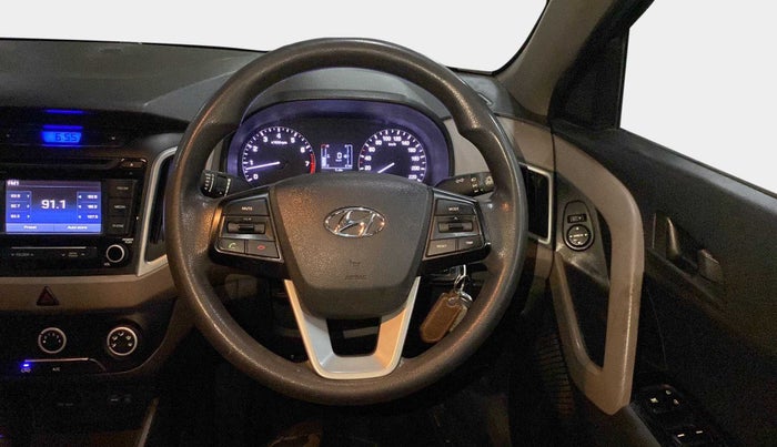 2018 Hyundai Creta E PLUS 1.6 PETROL, Petrol, Manual, 71,635 km, Steering Wheel Close Up