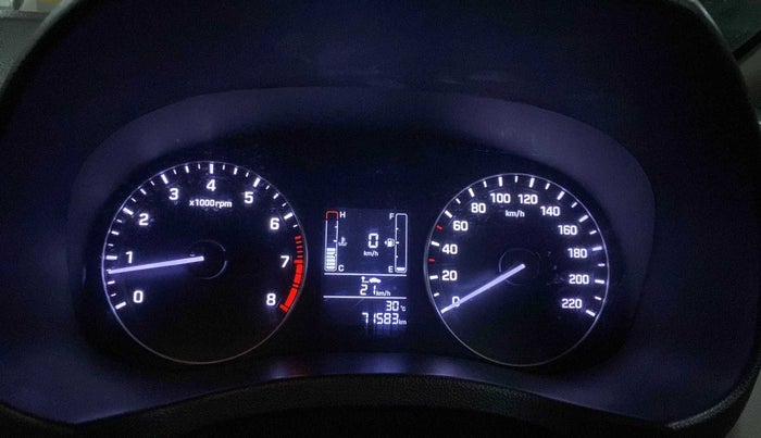 2018 Hyundai Creta E PLUS 1.6 PETROL, Petrol, Manual, 71,635 km, Odometer Image