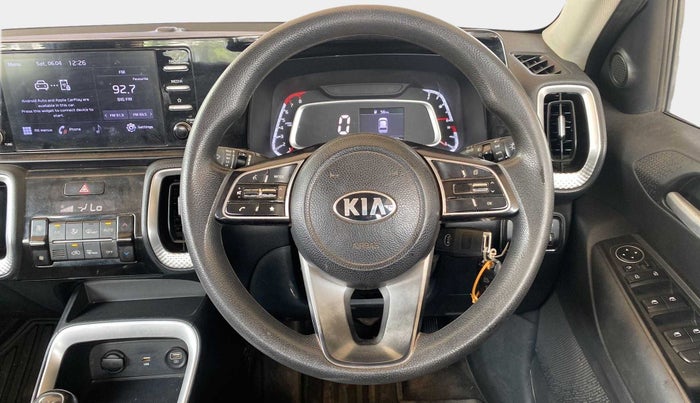 2020 KIA SONET HTK PLUS 1.2, Petrol, Manual, 42,848 km, Steering Wheel Close Up