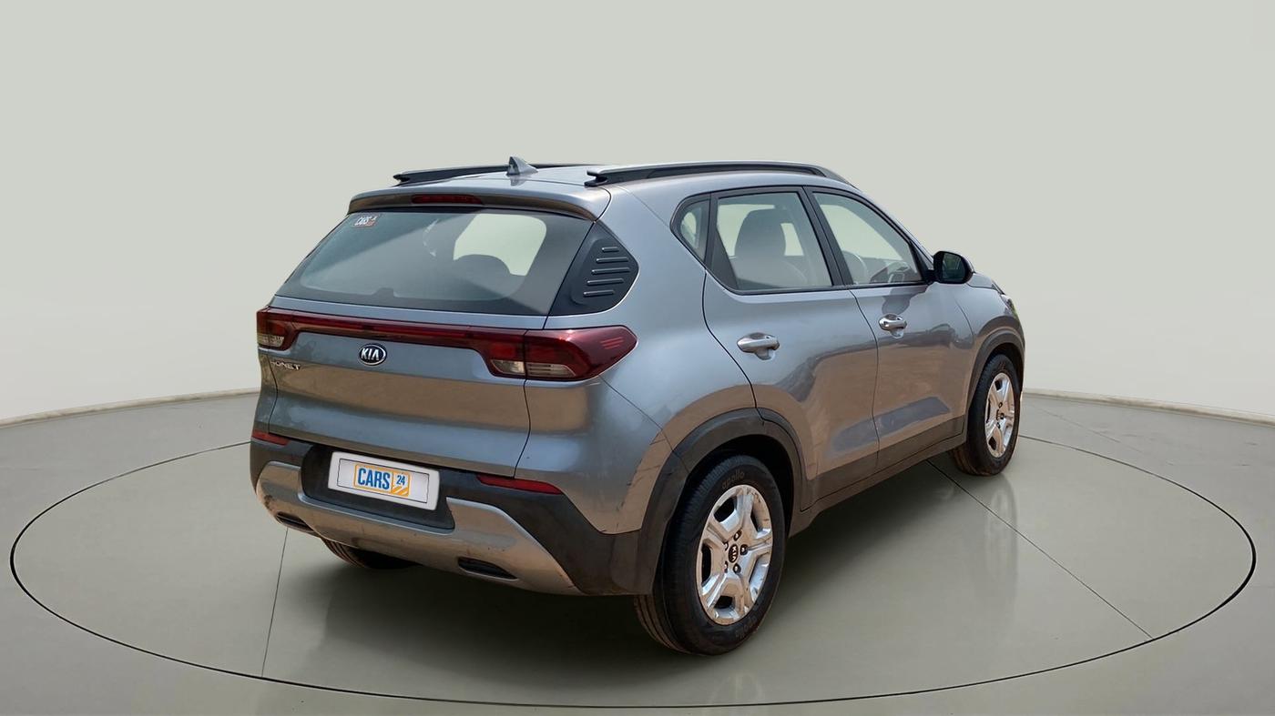 2020 KIA SONET HTK PLUS 1.2, Petrol, Manual, 42,848 km, Right Back Diagonal
