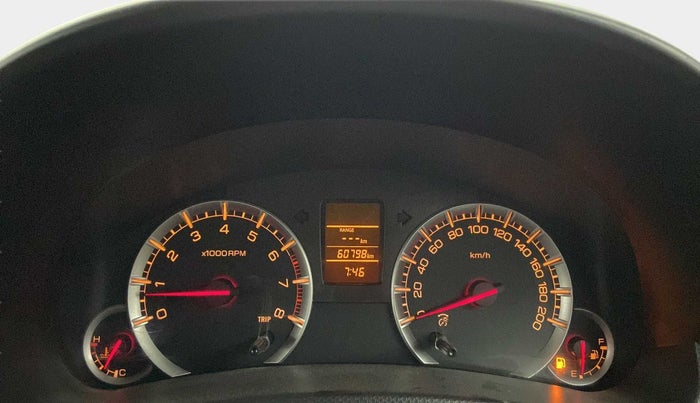 2017 Maruti Swift VXI O, CNG, Manual, 60,830 km, Odometer Image
