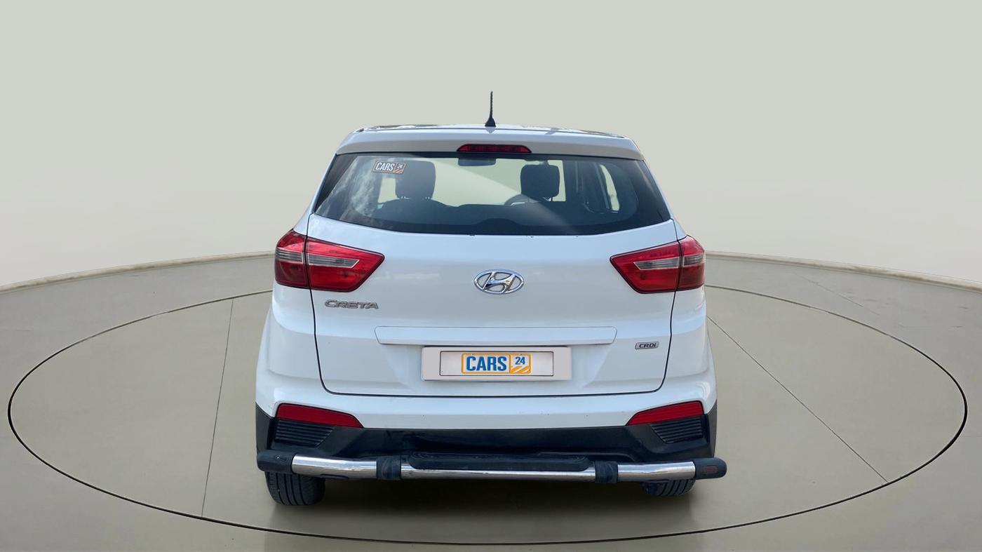 2016 Hyundai Creta BASE 1.4 DIESEL, Diesel, Manual, 1,24,930 km, Back/Rear