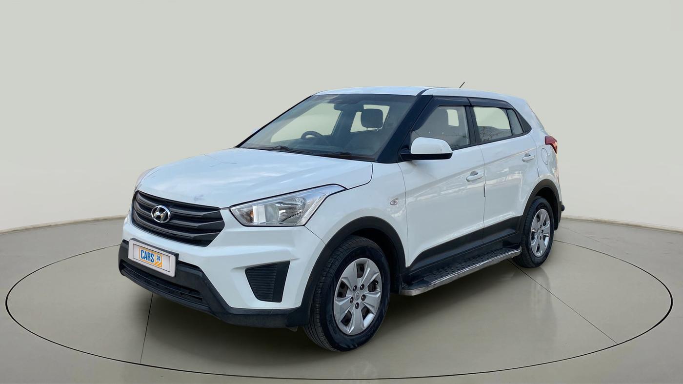 2016 Hyundai Creta BASE 1.4 DIESEL, Diesel, Manual, 1,24,930 km, Left Front Diagonal