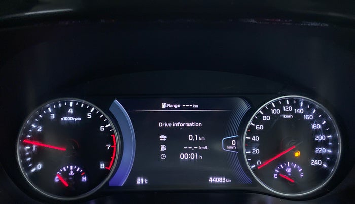 2019 KIA SELTOS GTX 1.4 GDI PETROL, Petrol, Manual, 44,083 km, Odometer Image