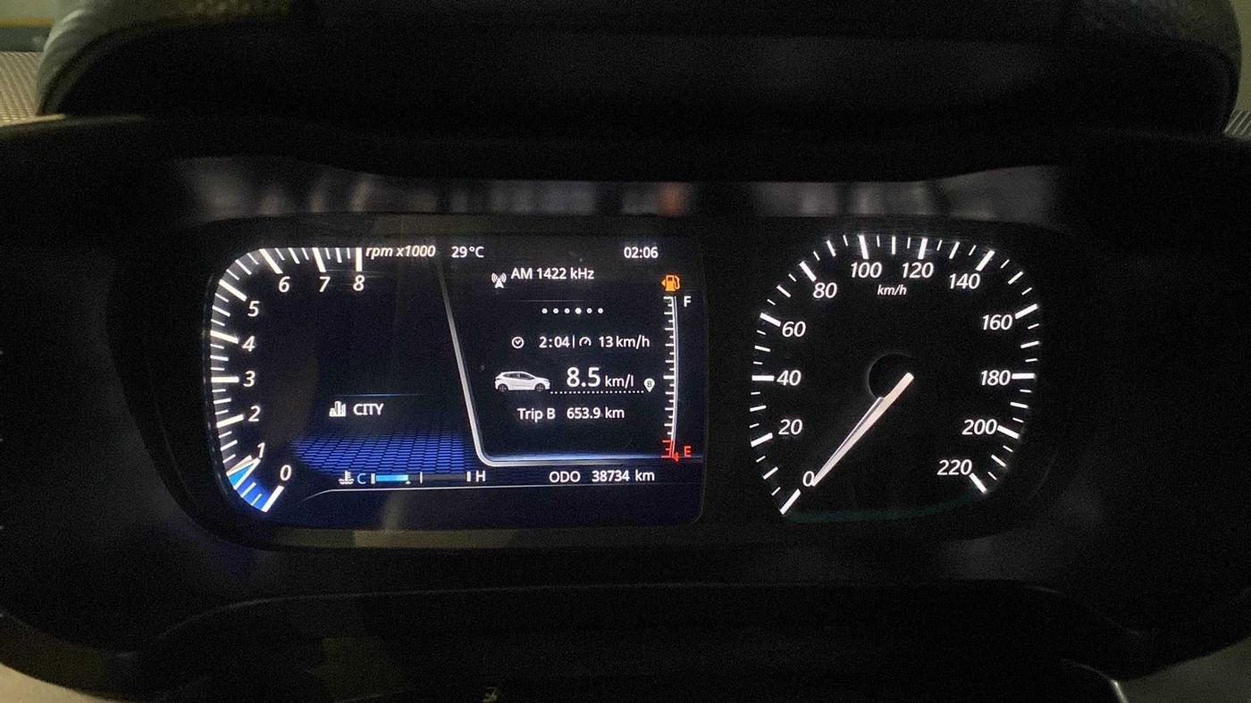 2021 Tata ALTROZ XZ PETROL, Petrol, Manual, 38,709 km, Odometer Image