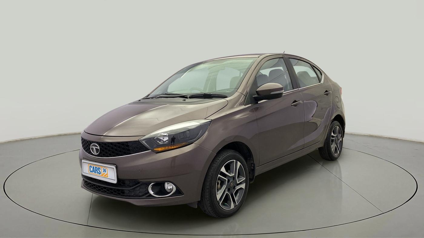 2018 Tata TIGOR XZA PETROL, Petrol, Automatic, 64,673 km, Left Front Diagonal