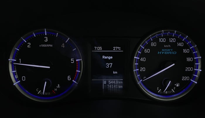 2020 Maruti S Cross ZETA 1.3, Diesel, Manual, 74,136 km, Odometer Image