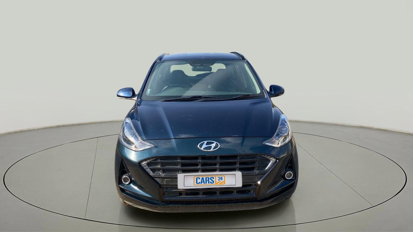 2021 Hyundai GRAND I10 NIOS SPORTZ AMT 1.2 KAPPA VTVT, Petrol, Automatic, 24,124 km, Front