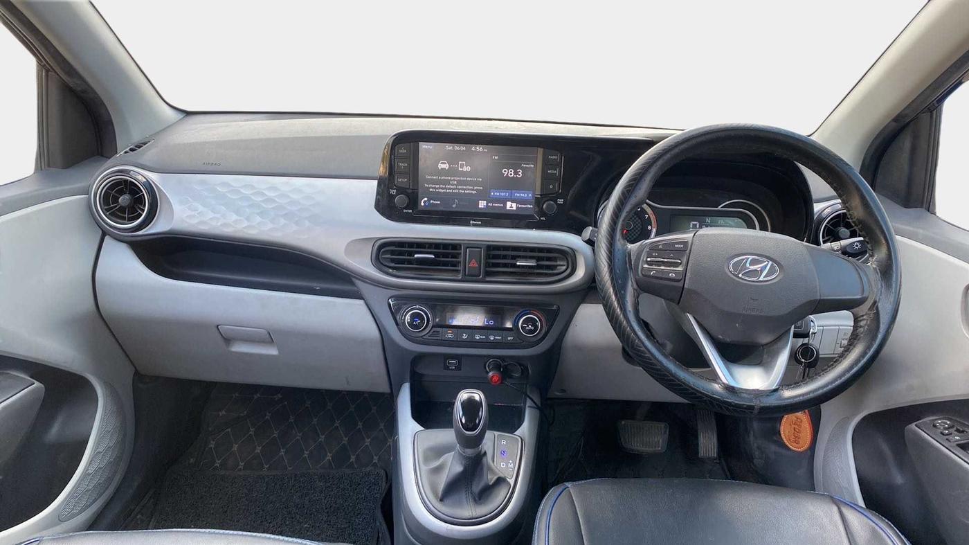 2021 Hyundai GRAND I10 NIOS SPORTZ AMT 1.2 KAPPA VTVT, Petrol, Automatic, 24,124 km, Dashboard