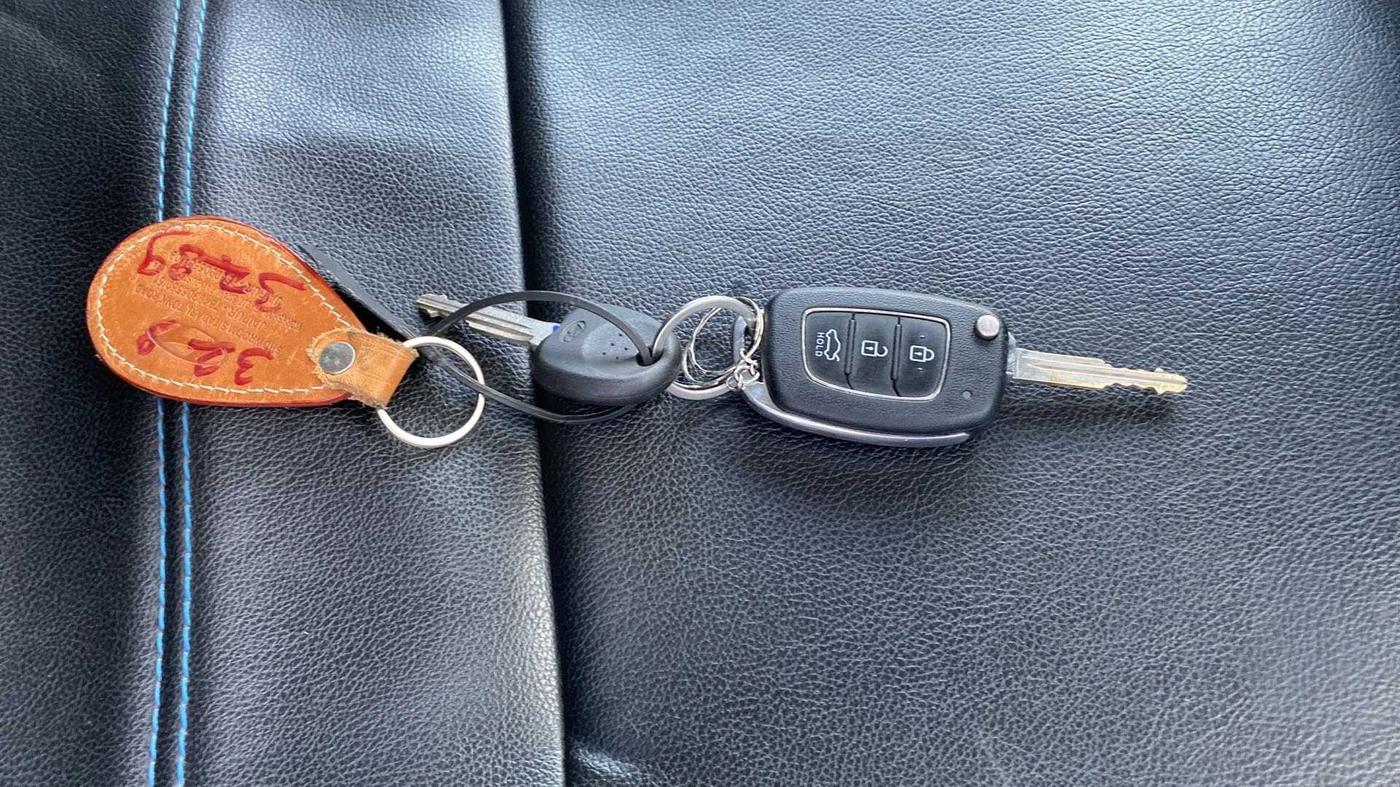 2021 Hyundai GRAND I10 NIOS SPORTZ AMT 1.2 KAPPA VTVT, Petrol, Automatic, 24,124 km, Key Close Up