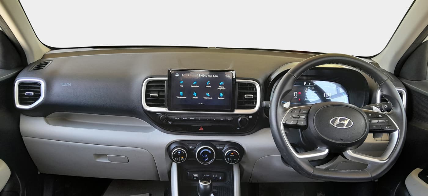 2022 Hyundai VENUE SX (O) 1.0 TURBO DCT, Petrol, Automatic, 8,226 km, Dashboard