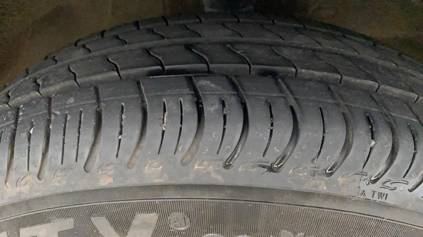 2023 Maruti S PRESSO VXI+, Petrol, Manual, 9,884 km, Right Front Tyre Tread