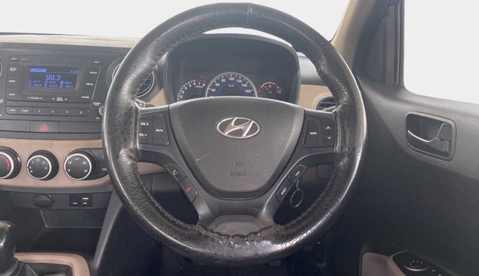 2019 Hyundai Grand i10 MAGNA 1.2 KAPPA VTVT, Petrol, Manual, 98,165 km, Steering Wheel Close Up