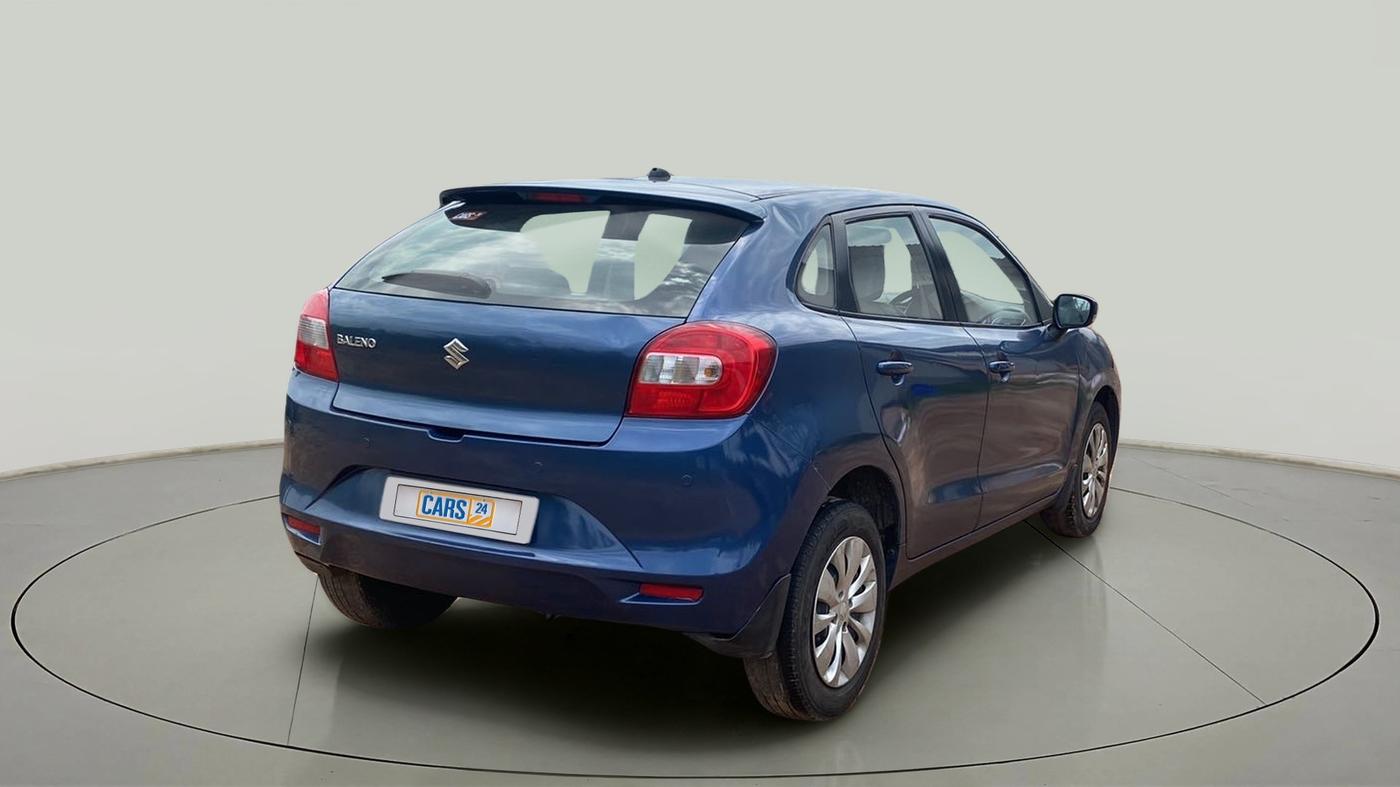 2017 Maruti Baleno DELTA PETROL 1.2, Petrol, Manual, 59,758 km, Right Back Diagonal