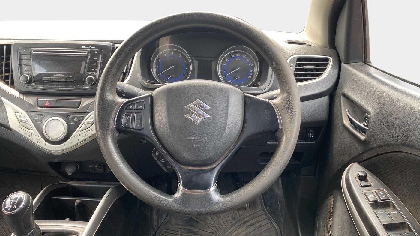 2017 Maruti Baleno DELTA PETROL 1.2, Petrol, Manual, 59,758 km, Steering Wheel Close Up