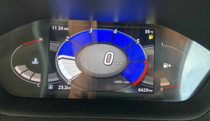 2022 Nissan MAGNITE XV PREMIUM DUAL TONE, Petrol, Manual, 6,409 km, Odometer Image