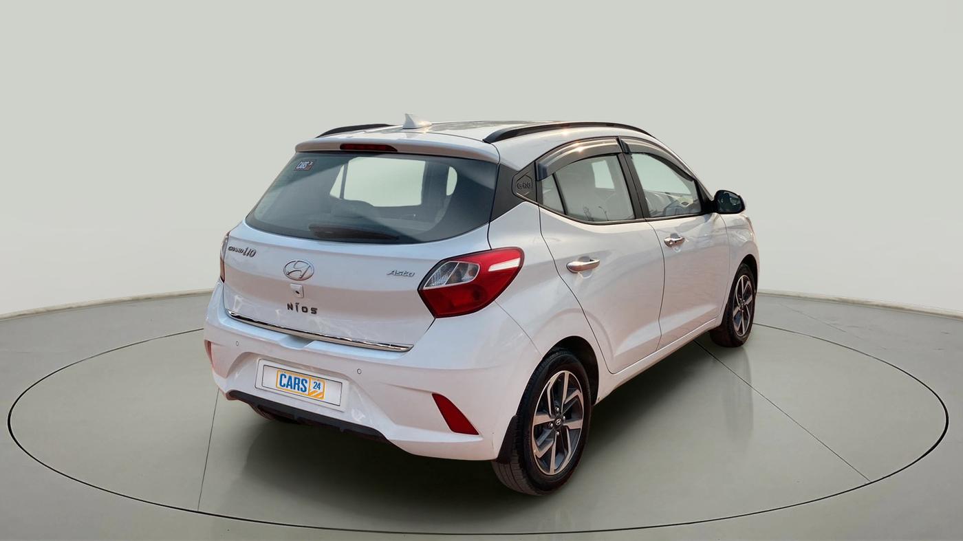 2019 Hyundai GRAND I10 NIOS ASTA 1.2 KAPPA VTVT, Petrol, Manual, 25,070 km, Right Back Diagonal