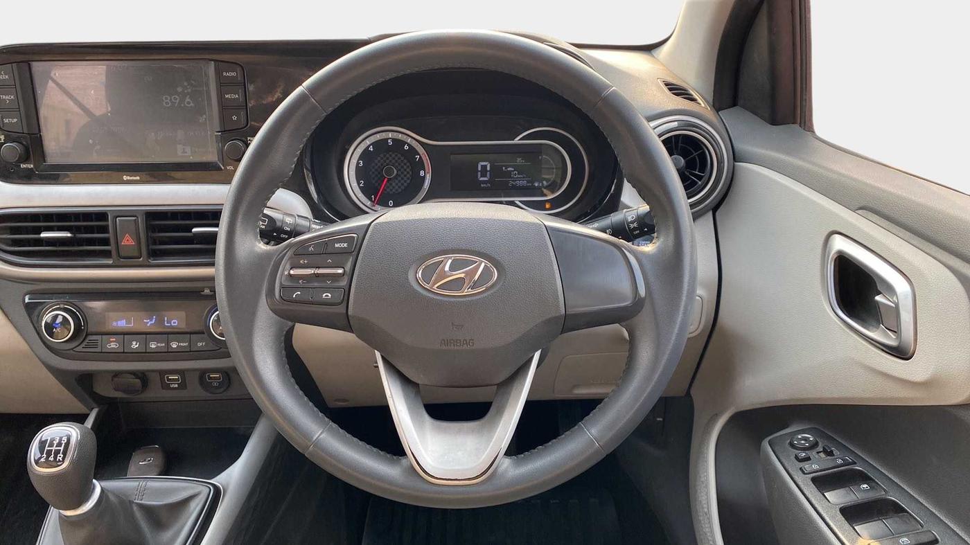 2019 Hyundai GRAND I10 NIOS ASTA 1.2 KAPPA VTVT, Petrol, Manual, 25,070 km, Steering Wheel Close Up