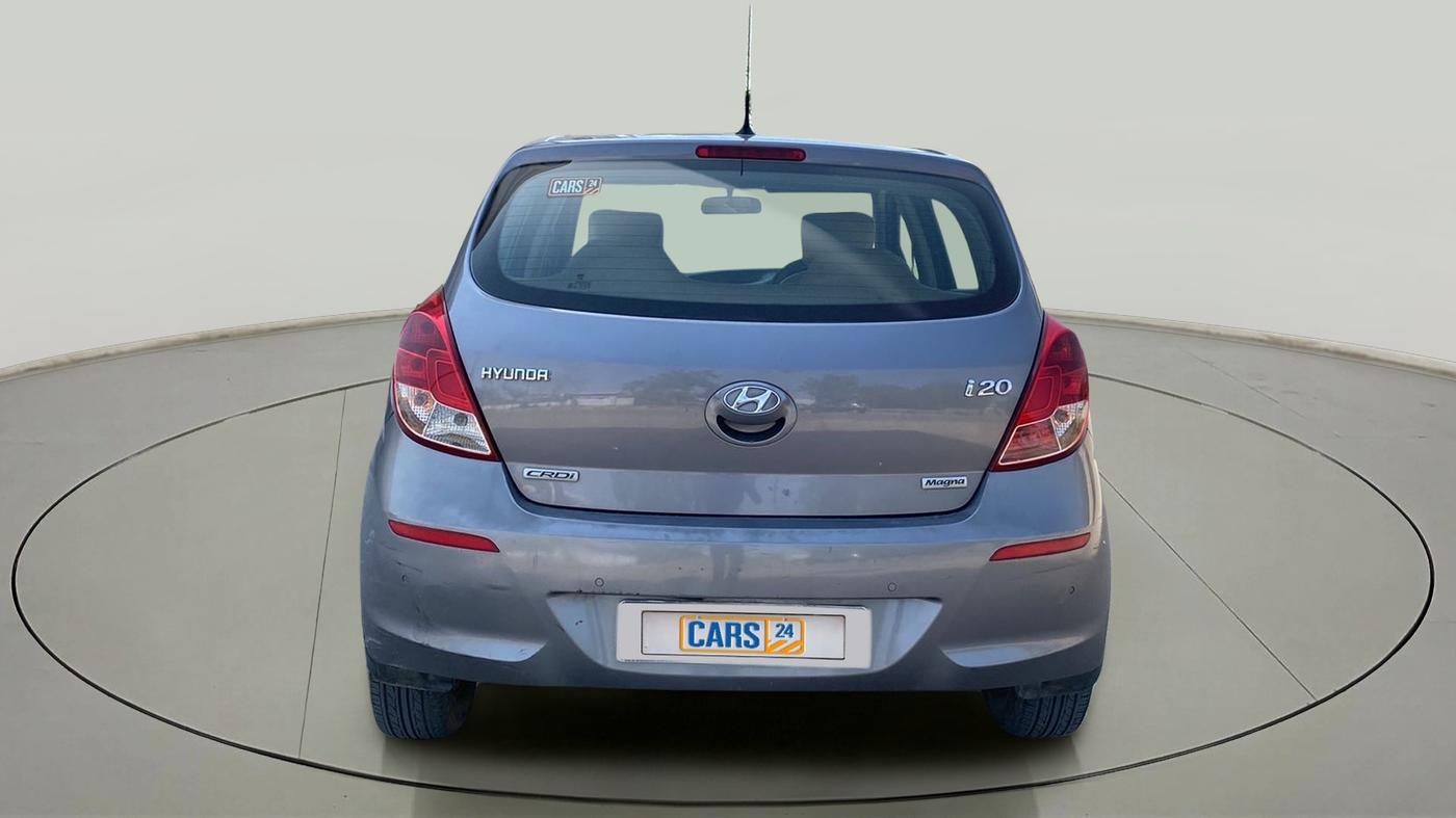 2013 Hyundai i20 MAGNA 1.4 CRDI, Diesel, Manual, 1,01,877 km, Back/Rear