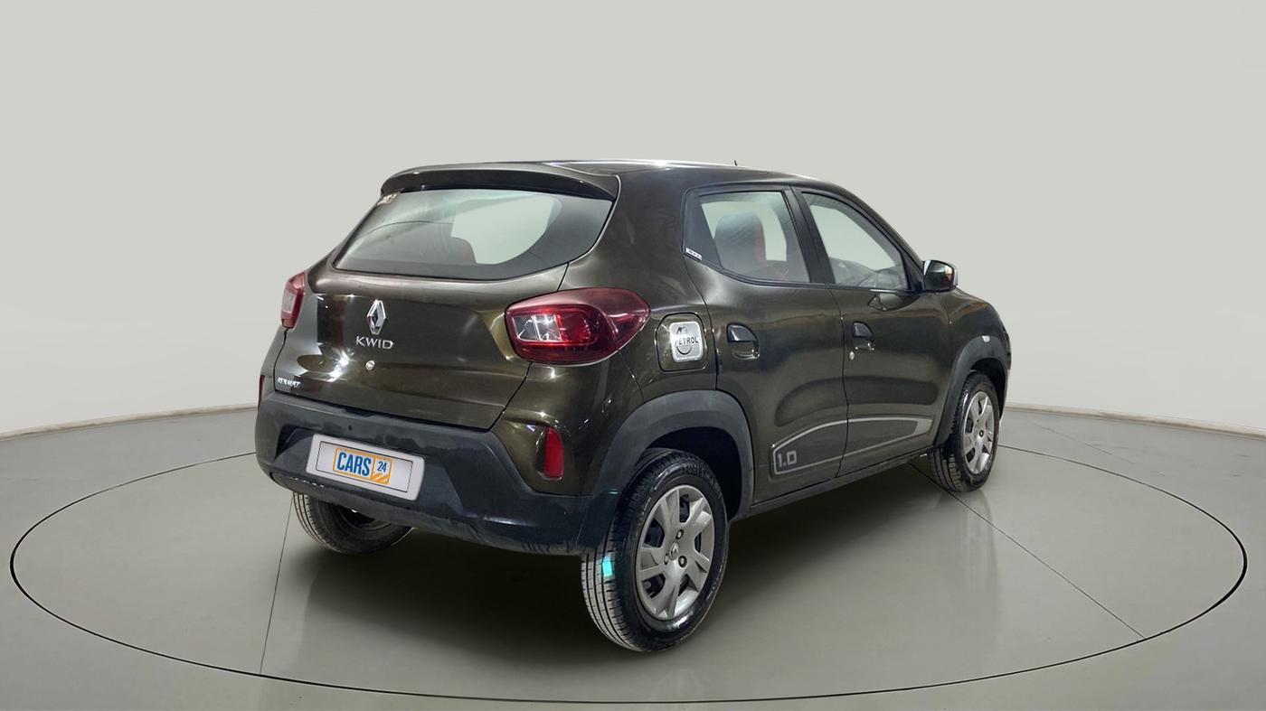 2020 Renault Kwid RXT 1.0 (O), Petrol, Manual, 14,506 km, Right Back Diagonal