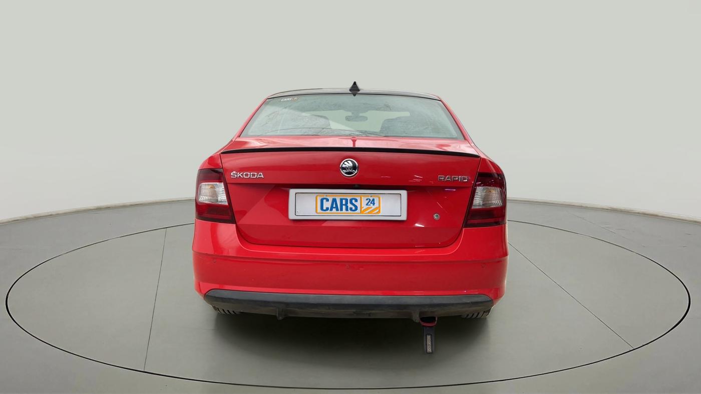 2018 Skoda Rapid STYLE 1.6 MPI AT, Petrol, Automatic, 48,963 km, Back/Rear