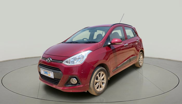 2016 Hyundai Grand i10 ASTA (O) 1.2 KAPPA VTVT, Petrol, Manual, 27,480 km, Left Front Diagonal