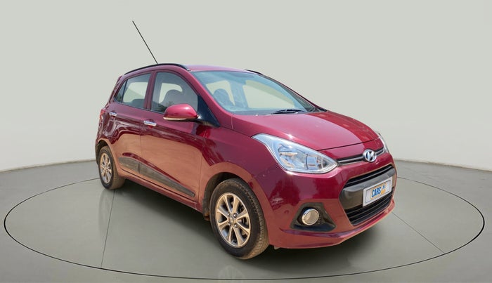 2016 Hyundai Grand i10 ASTA (O) 1.2 KAPPA VTVT, Petrol, Manual, 27,480 km, Right Front Diagonal