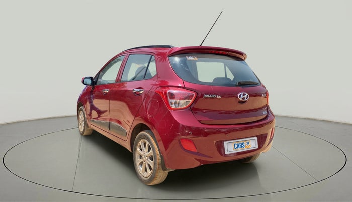 2016 Hyundai Grand i10 ASTA (O) 1.2 KAPPA VTVT, Petrol, Manual, 27,480 km, Left Back Diagonal