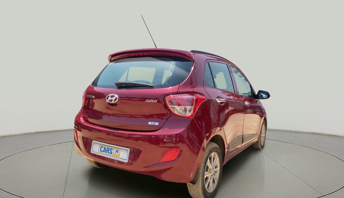 2016 Hyundai Grand i10 ASTA (O) 1.2 KAPPA VTVT, Petrol, Manual, 27,480 km, Right Back Diagonal