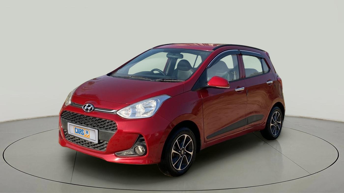 2018 Hyundai Grand i10 ASTA 1.2 KAPPA VTVT, Petrol, Manual, 72,958 km, Left Front Diagonal
