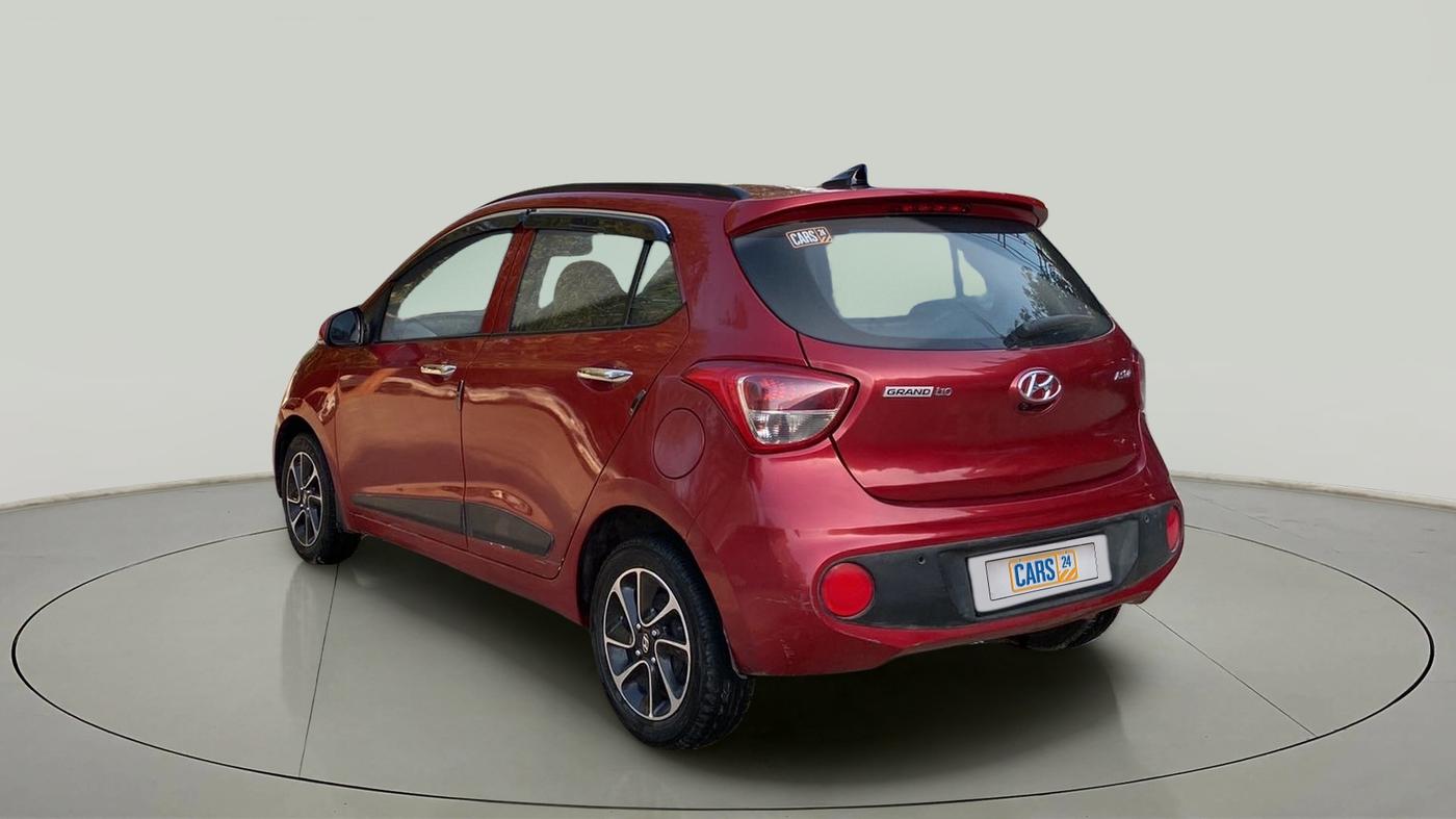 2018 Hyundai Grand i10 ASTA 1.2 KAPPA VTVT, Petrol, Manual, 72,958 km, Left Back Diagonal