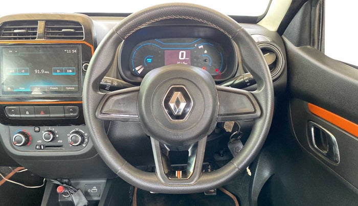 2019 Renault Kwid CLIMBER 1.0 (O), Petrol, Manual, 20,242 km, Steering Wheel Close Up