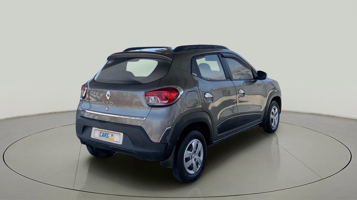 2017 Renault Kwid RXL, Petrol, Manual, 1,10,810 km, Right Back Diagonal
