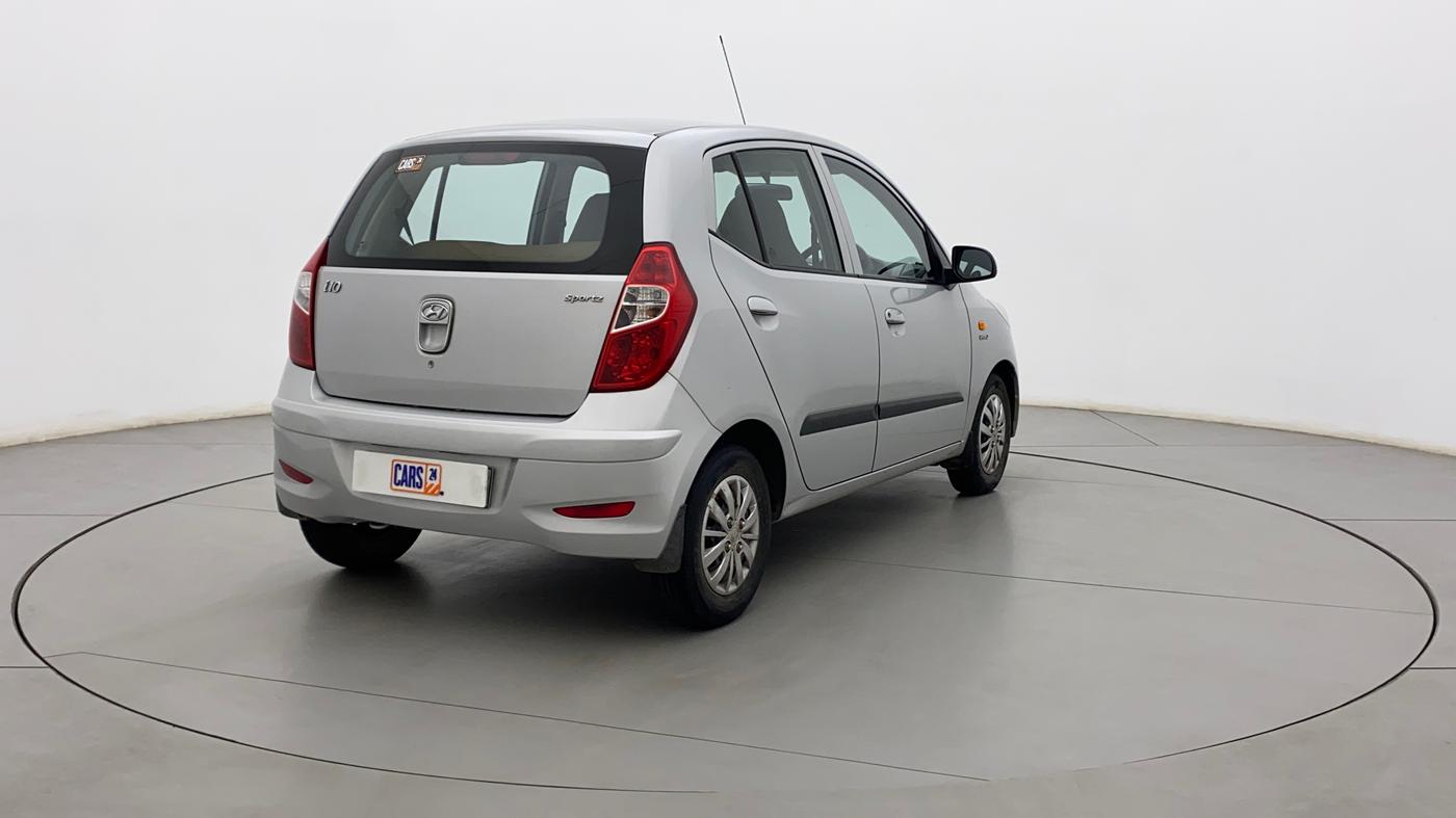 2015 Hyundai i10 SPORTZ 1.1, Petrol, Manual, 28,784 km, Right Back Diagonal