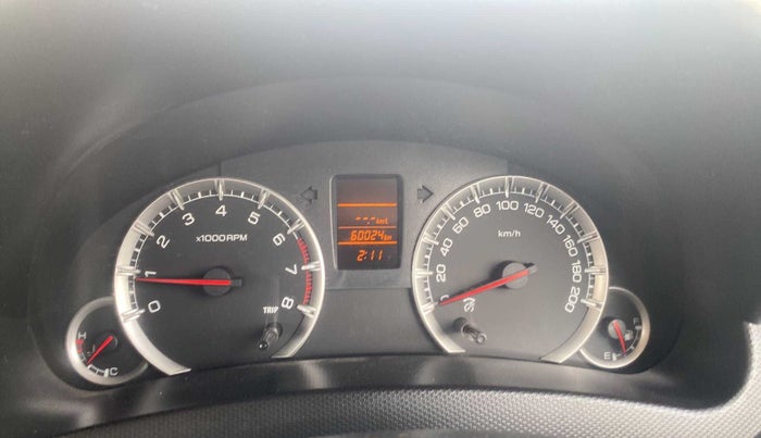 2016 Maruti Swift VXI O, Petrol, Manual, 60,011 km, Odometer Image