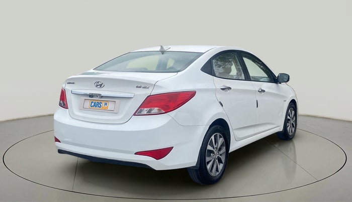 2017 Hyundai Verna 1.6 VTVT SX (O), Petrol, Manual, 89,031 km, Right Back Diagonal
