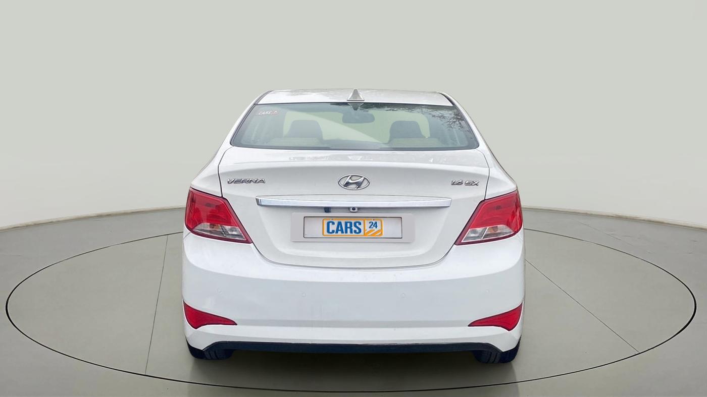 2017 Hyundai Verna 1.6 VTVT SX (O), Petrol, Manual, 89,031 km, Back/Rear