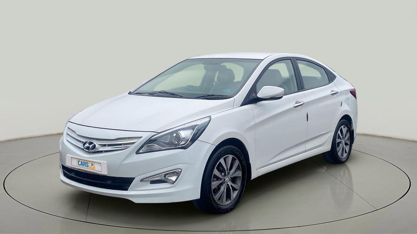 2017 Hyundai Verna 1.6 VTVT SX (O), Petrol, Manual, 89,031 km, Left Front Diagonal