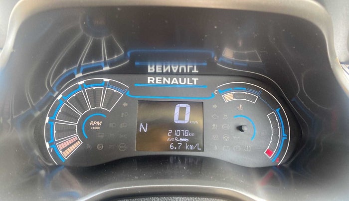 2021 Renault TRIBER RXZ AMT DUAL TONE, Petrol, Automatic, 21,071 km, Odometer Image