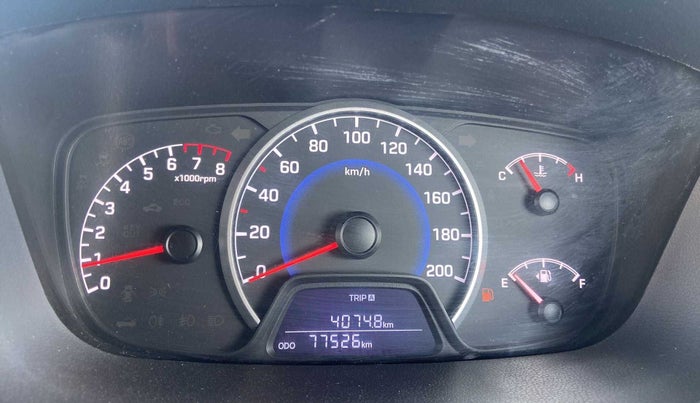 2018 Hyundai Grand i10 ASTA 1.2 KAPPA VTVT, Petrol, Manual, 77,618 km, Odometer Image