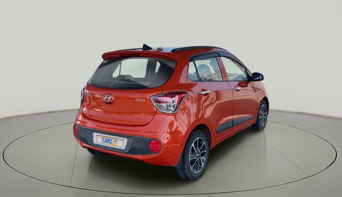 2018 Hyundai Grand i10 ASTA 1.2 KAPPA VTVT, Petrol, Manual, 77,618 km, Right Back Diagonal
