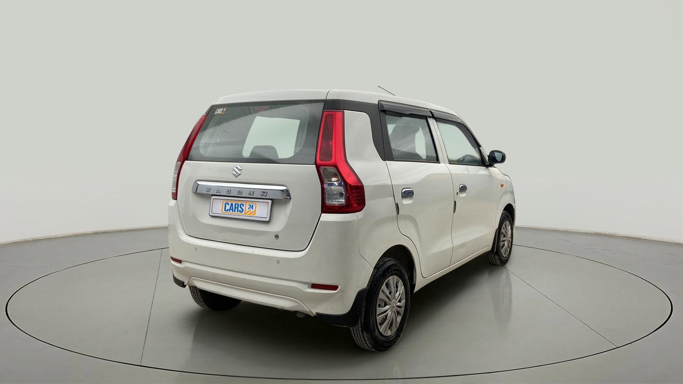 2021 Maruti New Wagon-R LXI (O) 1.0, Petrol, Manual, 9,292 km, Right Back Diagonal