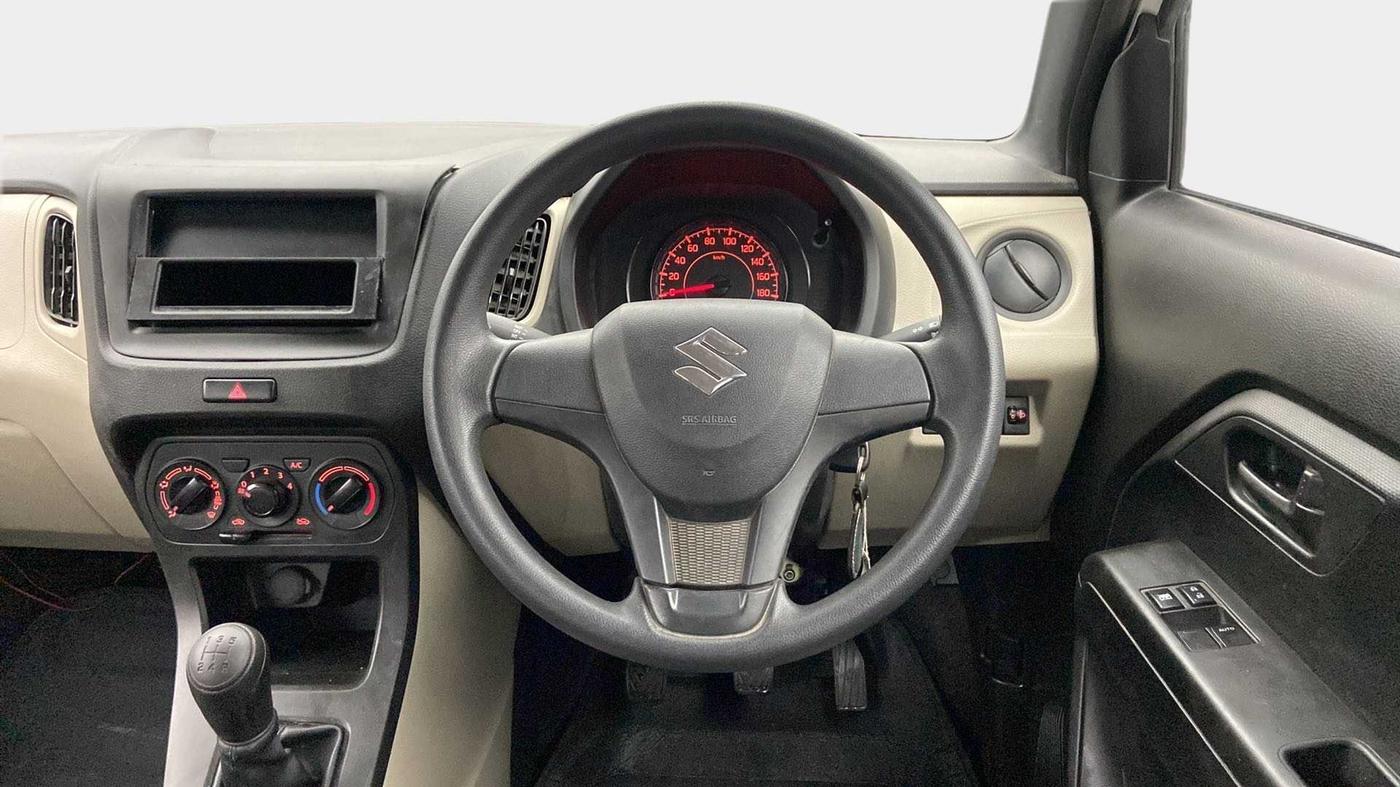 2021 Maruti New Wagon-R LXI (O) 1.0, Petrol, Manual, 9,292 km, Steering Wheel Close Up