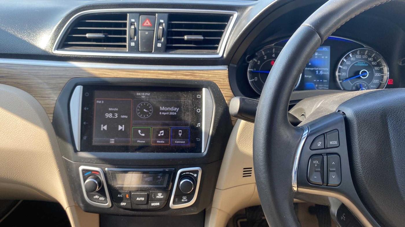 2022 Maruti Ciaz ALPHA 1.5 SHVS PETROL, Petrol, Manual, 14,891 km, Air Conditioner