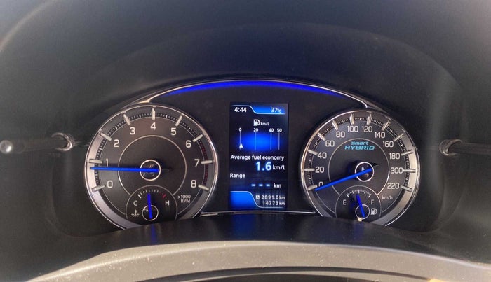 2022 Maruti Ciaz ALPHA 1.5 SHVS PETROL, Petrol, Manual, 14,891 km, Odometer Image