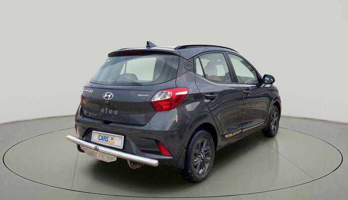 2022 Hyundai GRAND I10 NIOS SPORTZ 1.2 KAPPA VTVT, Petrol, Manual, 37,885 km, Right Back Diagonal