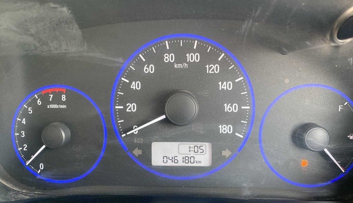2017 Honda Amaze 1.2L I-VTEC S(O) PRIVILEGE EDITION, Petrol, Manual, 46,208 km, Odometer Image